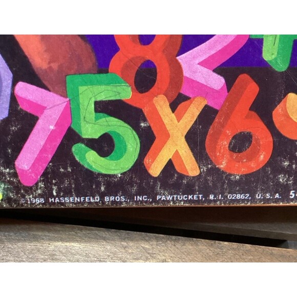 Lite Brite Numbers Accessory Kit + Alphabet & Peg Refill Sets Light Bright 1968 - Picture 3 of 16